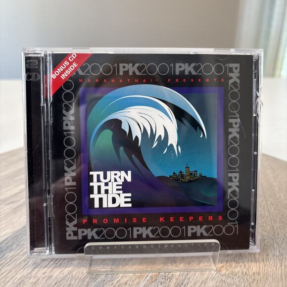Promise Keepers Turn the Tide 2001 CD Christian Worship Bonus Disc - Picture 1 of 6